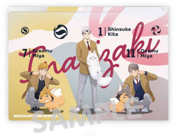 [Haikyu!!] Playing Mascot Inarizaki High 3 Pockets Clear File – Character Goods