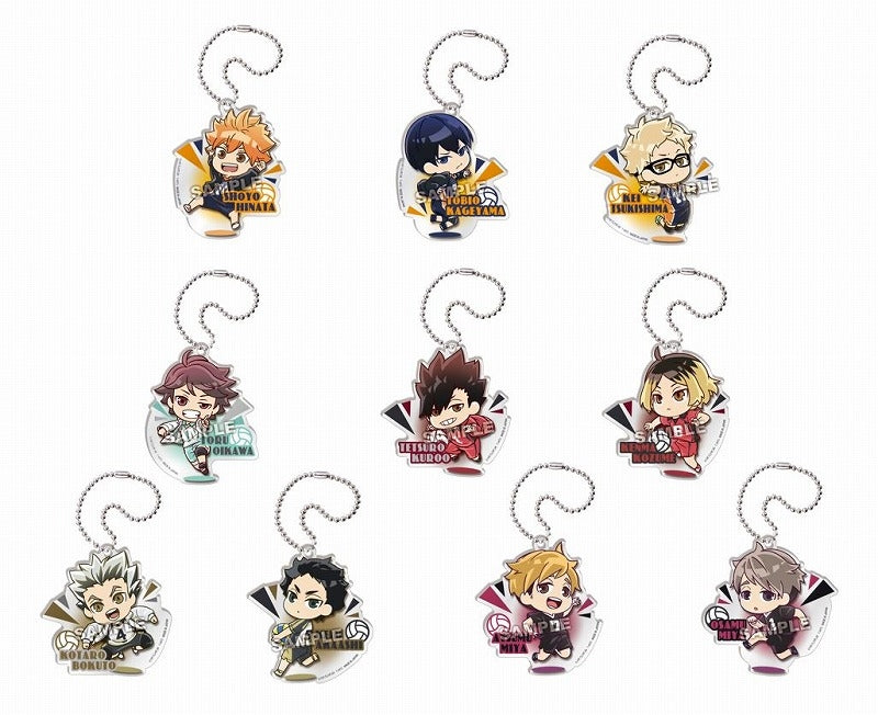 [Haikyu!!] PyonColle Acrylic Keychain (Blind Box -Single)