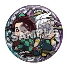 [Demon Slayer: Kimetsu no Yaiba] Pita! Chibi United as One Button Badge (Blind Box -Single)