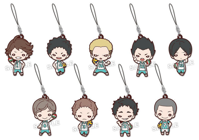 [Haikyu!!] Nitotan Aoba Johsai High (Uniform) Rubber Mascot – Blind Box