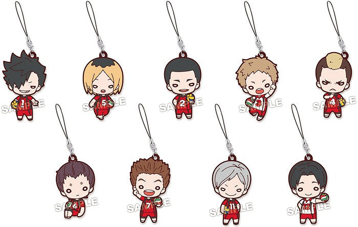 [Haikyu!!] Nitotan Nekoma High (Uniform) Rubber Mascot – Blind Box