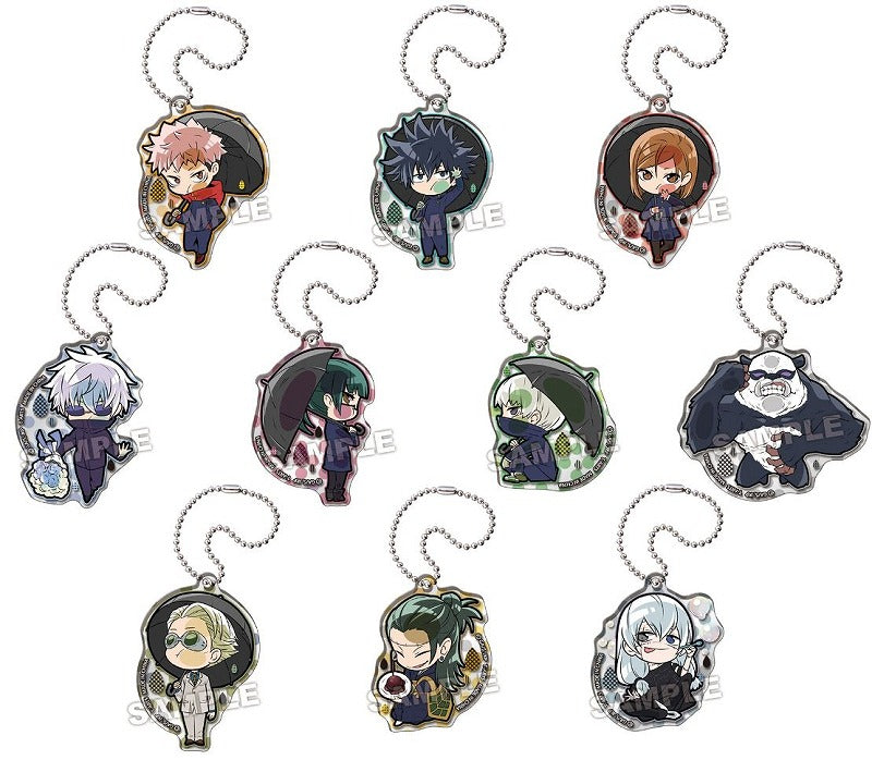 [Jujutsu Kaisen] Pita! Chibi Opening Acrylic Key Chain – Blind Box