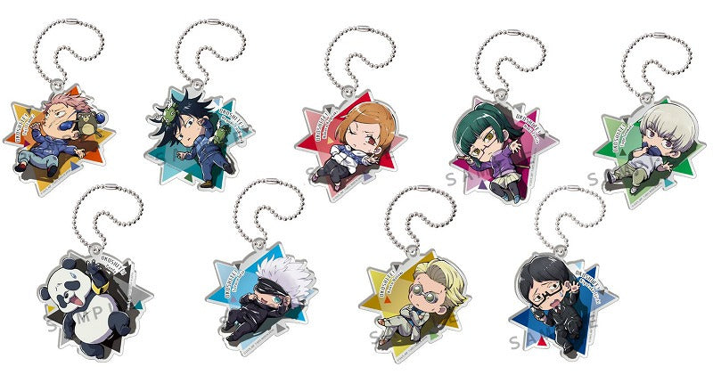 [Jujutsu Kaisen] Okoshite! Chibi Training Acrylic Key Chain – Blind Box