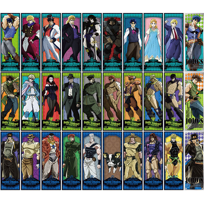 [JoJo's Bizarre Adventure] Long Sticker (Blind Box -Single)