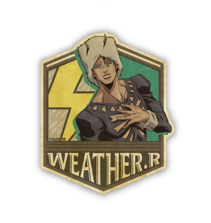 [JoJo's Bizarre Adventure] Travel Sticker 4. Weather R.