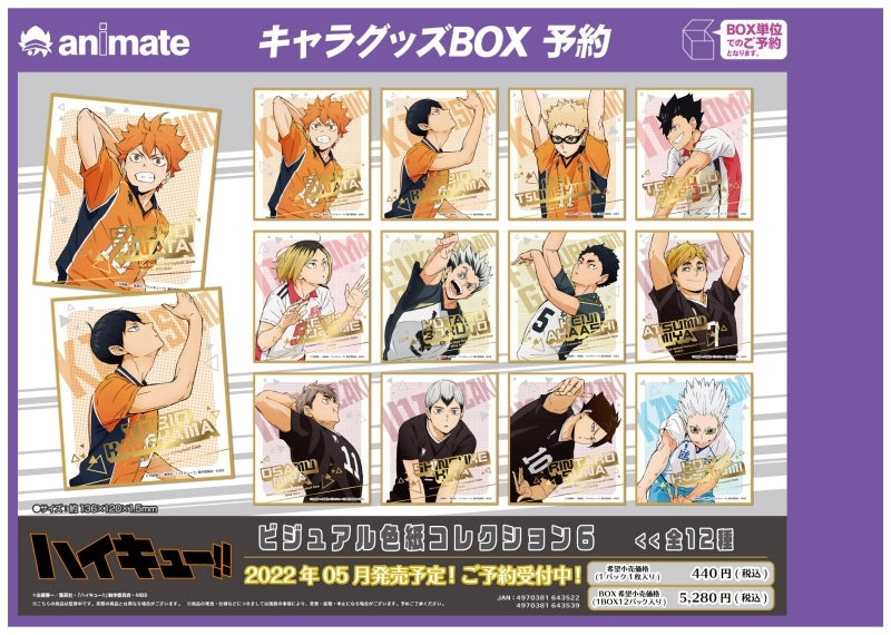 [Haikyu!!] Visual Art Board Collection 6 (Blind Box -Single)