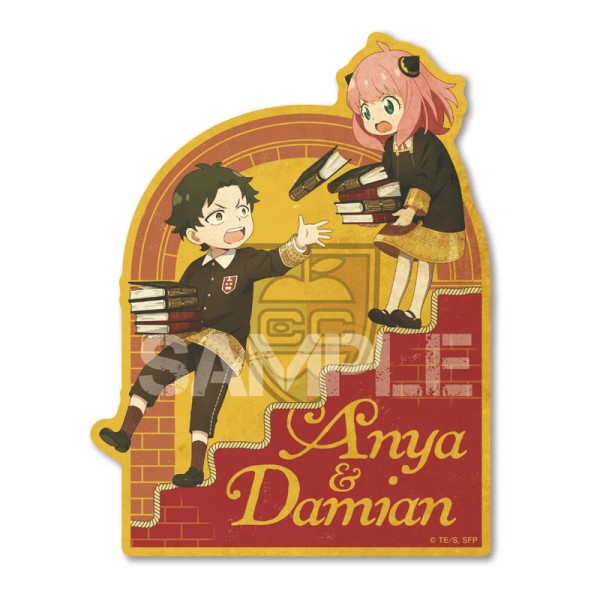 [SPY x FAMILY] Luggage Sticker 4. Anya & Damian- Character Goods
