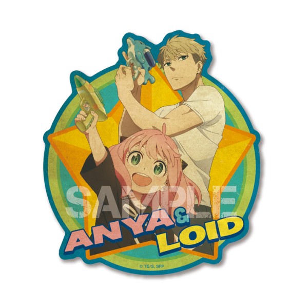 [SPY x FAMILY] Luggage Sticker 5. Anya & Loid - Character Goods