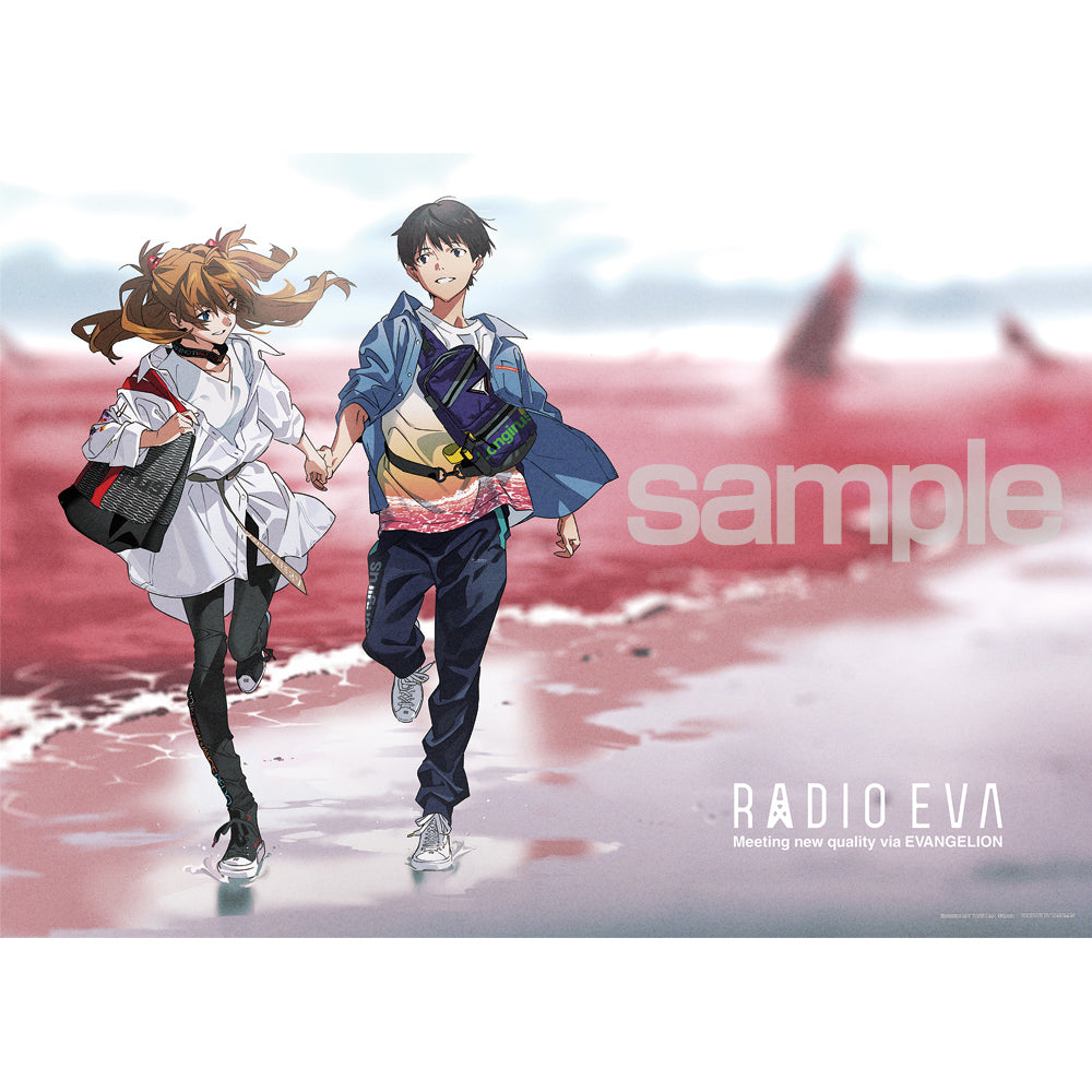 [Evangelion] Jigsaw Puzzle 500pcs. RADIO EVA 03 Asuka&Shinji