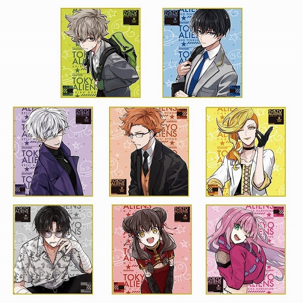 [Tokyo Aliens] Trading Mini Art Board (Blind Box -Single)