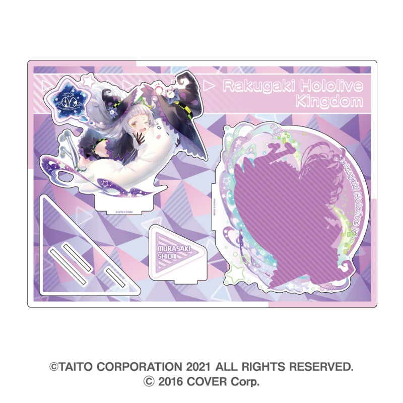[Hololive] Rakugaki Kingdom x Hololive Big Acrylic Diorama Murasaki Shion – Character Goods