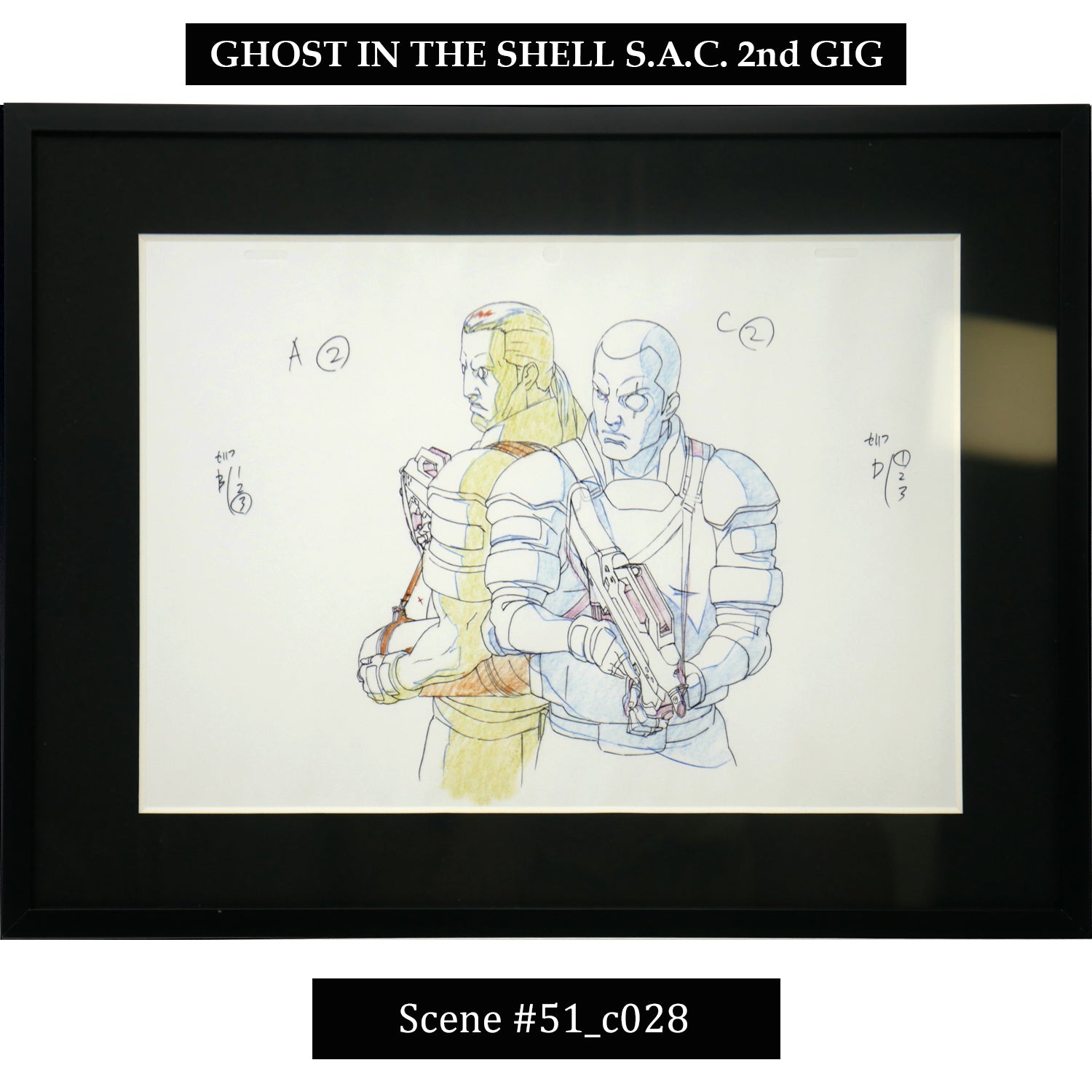 (Goods - Art Print) [Ghost in the Shell] Key Art Reproduction/ Scene 51_c028 - Fine Arts