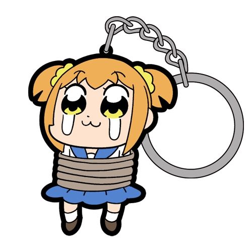 [Pop Team Epic] Punished Popuko TSUMAMARE Keychain