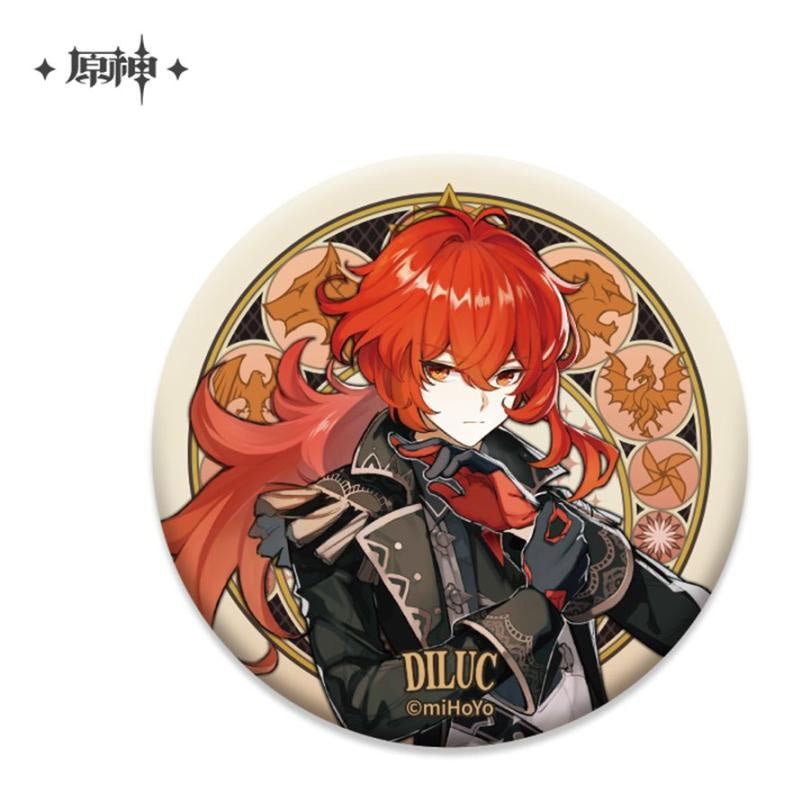 [Genshin Impact] Chara Can Badge DILUC