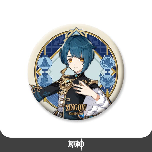 [Genshin Impact] Chara Can Badge Liyue Harbor XINGQIU