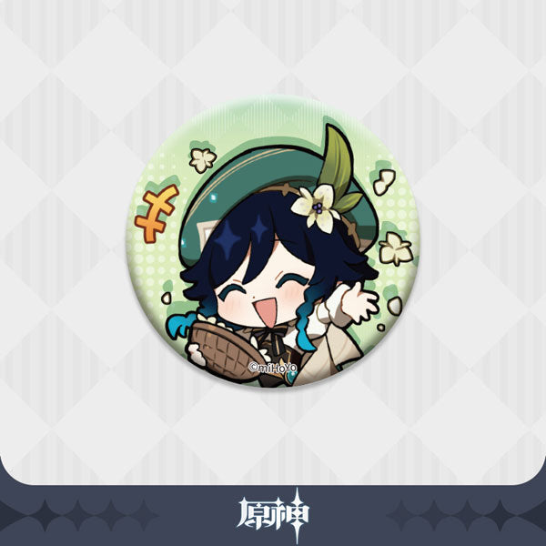 [Genshin Impact] Stamp Series Pearl Can Badge vol.2 Venti