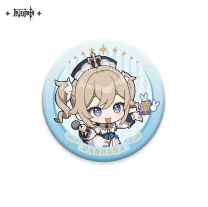 [Genshin Impact] Chibi Can Badge BARBARA