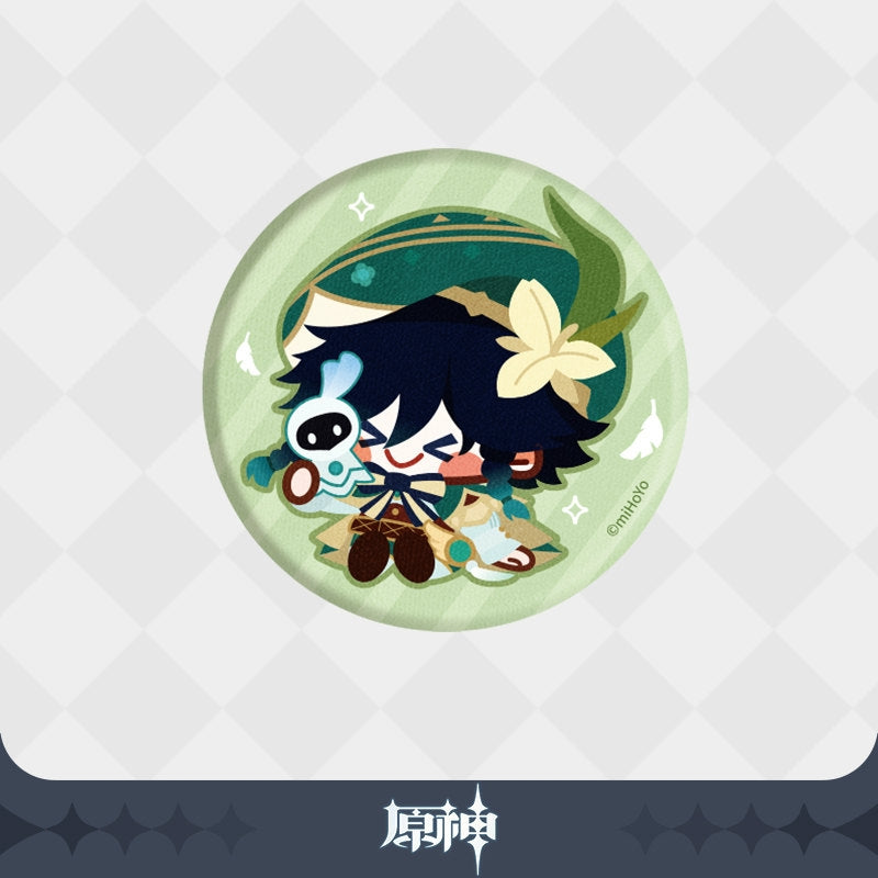 [Genshin Impact] Chibi Button Badge / Ballad in Goblets