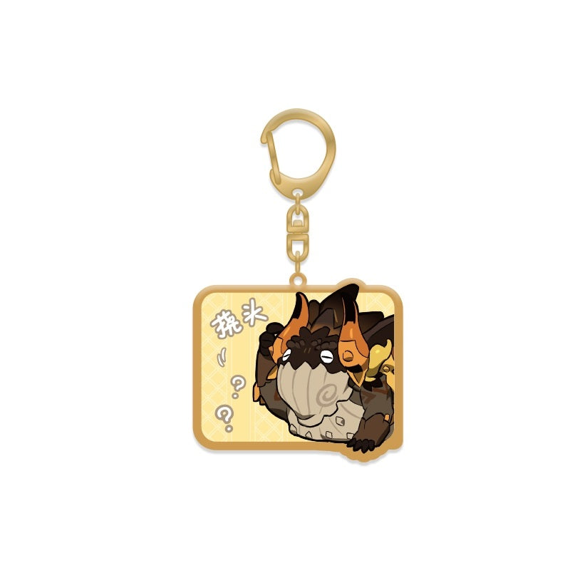 [Genshin Impact] Chibi Stamp Acrylic Strap AZHDAHA