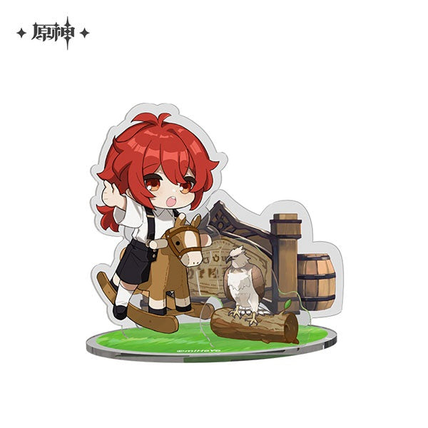 (Goods - Acrylic Stand) [Genshin Impact] Chibi Chara Acrylic Diorama Stand DILUC