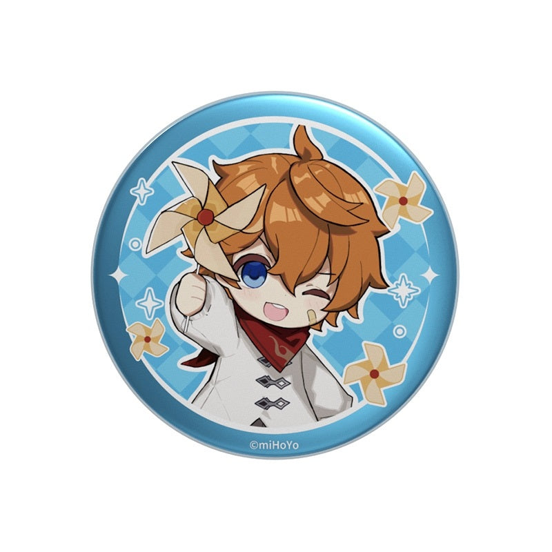 [Genshin Impact] Chibi Can Badge TARTAGLIA