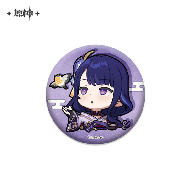 [Genshin Impact] Stamp Can Badge RAIDEN SHOGUN