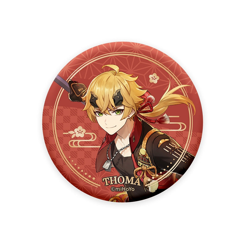 [Genshin Impact] Chara Can Badge THOMA