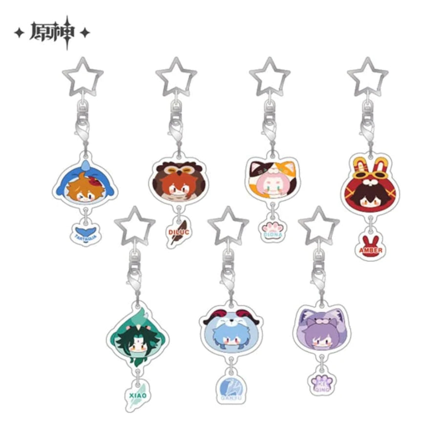[Genshin Impact] Acrylic Keychain / Taiwat Zoo Series (Blind Box -Single)