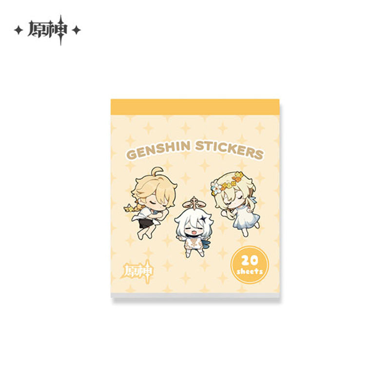 [Genshin Impact] Chibi Chara Sticker Book PAIMON