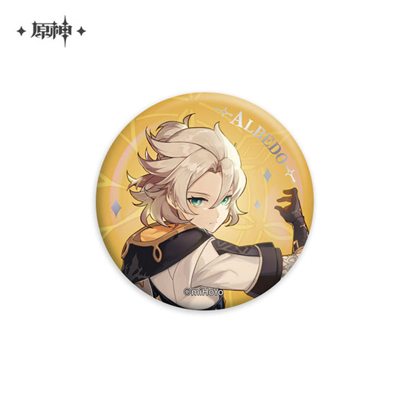 [Genshin Impact] Chara Can Badge ALBEDO Kreideprinz
