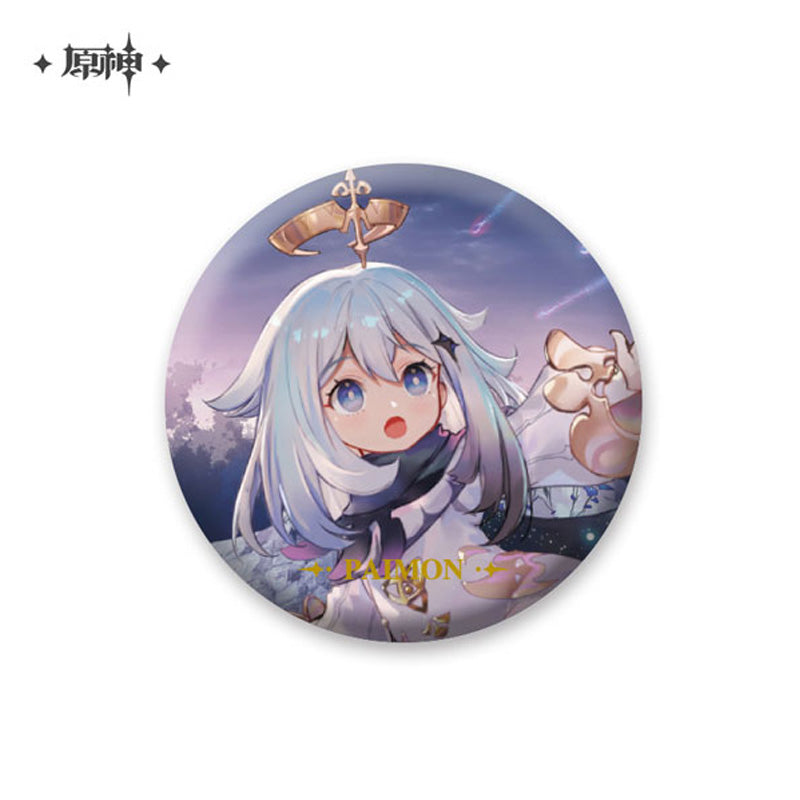 [Genshin Impact] Chara Can Badge PAIMON