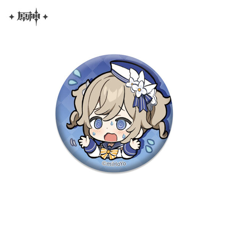 [Genshin Impact] Stamp Can Badge BARBARA