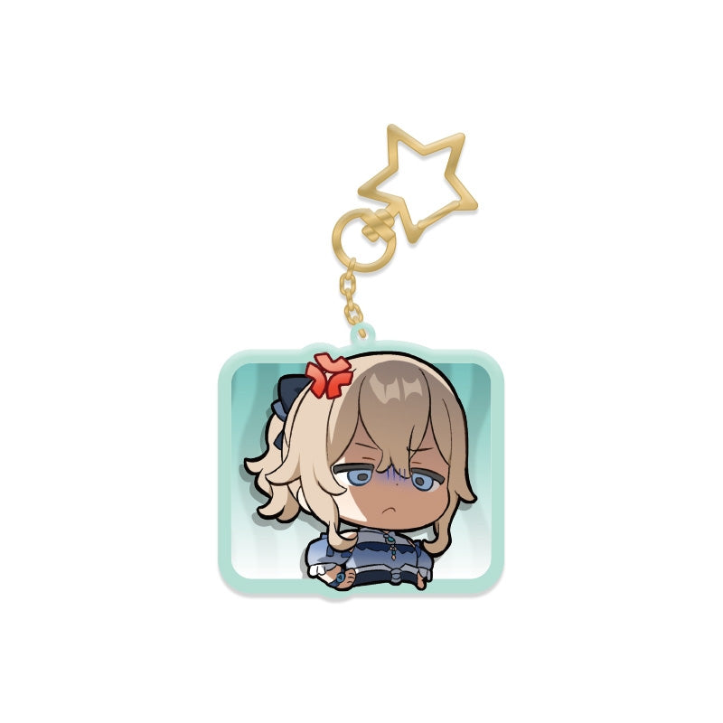 [Genshin Impact] Stamp Acrylic Keychain JEAN