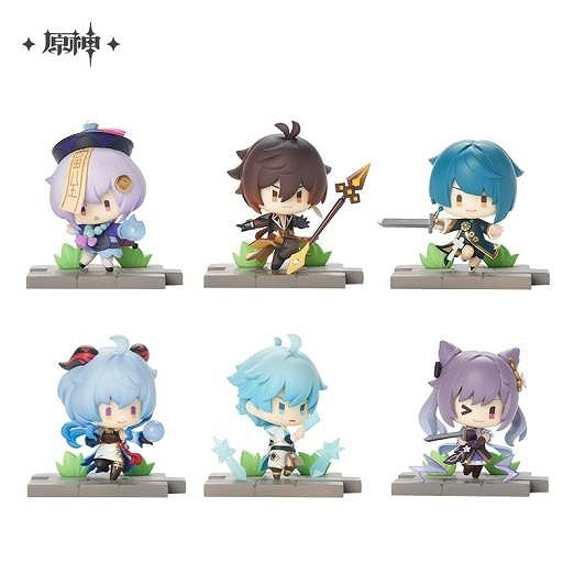[Genshin Impact] Mascot Figure / Battlefield Heroes / Liyue Harbor (Blind Box -Single)