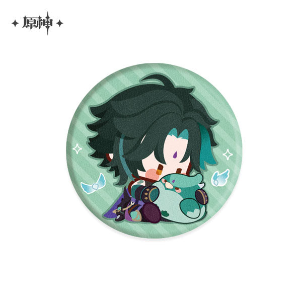 [Genshin Impact] Chibi Button Badge / Guardian Yaksha