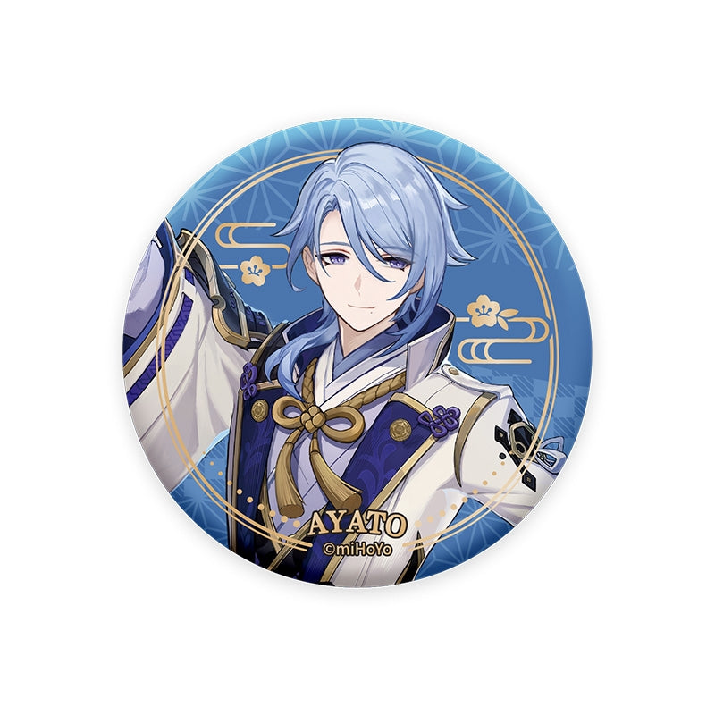 [Genshin Impact] Electroculus Series Chara Can Badge / Ayato Kamisato