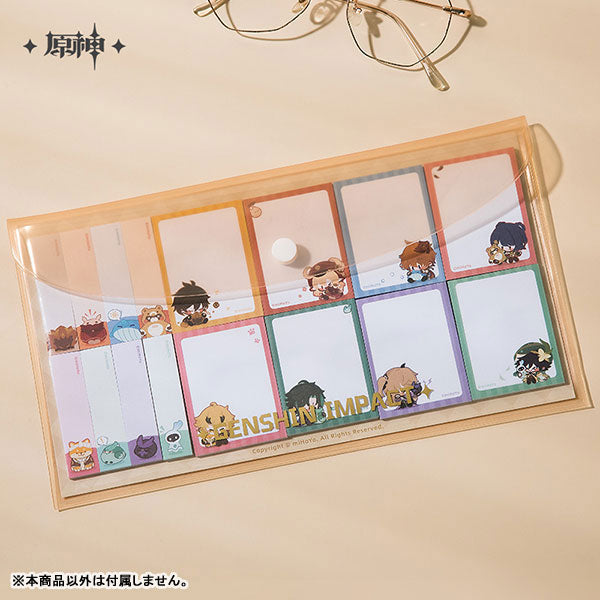 [Genshin Impact] Chibi Character Sticky Note Set