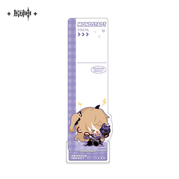 (Goods - Acrylic Stand) [Genshin Impact] Memo Stand / Fischl