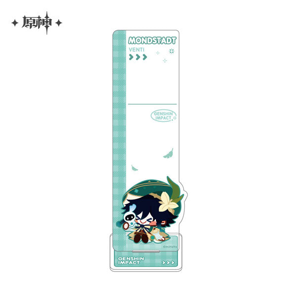 (Goods - Acrylic Stand) [Genshin Impact] Memo Stand / Venti