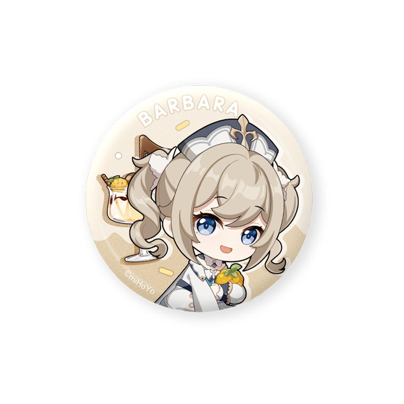 [Genshin Impact] Sweet Summer Series Button Badge / Barbara