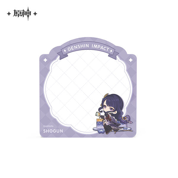 [Genshin Impact] Sticky Note Pad / Raiden Shogun