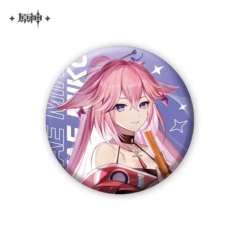 [Genshin Impact] 2022 Online Concert Button Badge / Yae Miko