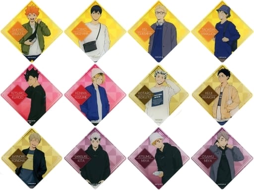 [Haikyu!!] DayOff Trading Acrylic Coaster (Blind Box -Single)
