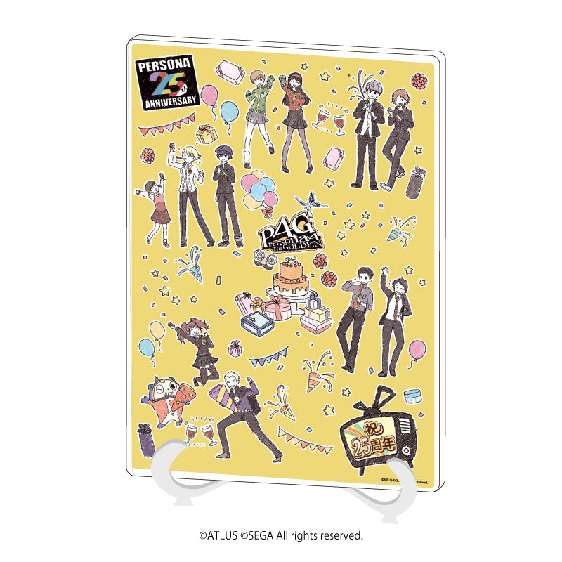 [PERSONA] 4th (A5 Size) Acrylic Art Board 01 Ensemble Design (GraffArt)