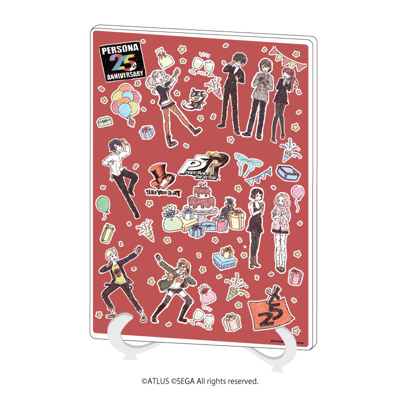 [PERSONA] 5th (A5 Size) Acrylic Art Board 01 Ensemble Design (GraffArt)