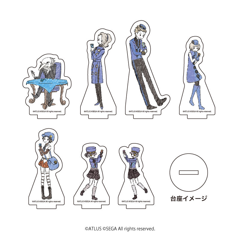 (Goods - Acrylic Stand) [PERSONA] Petit Acrylic Stand Velvet Room 01 (GraffArt) (Blind Box -Single)