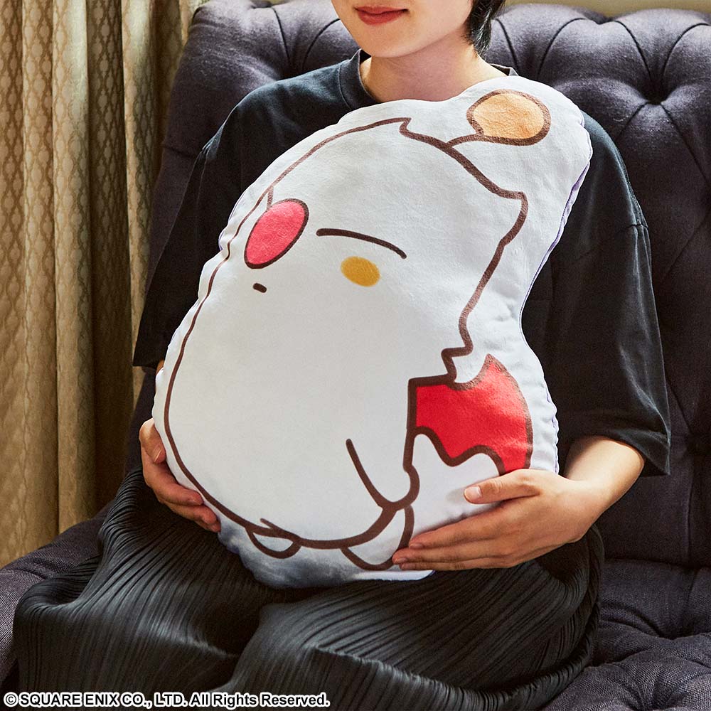 [Final Fantasy] FFVII Remake Moogle - Fluffy Fluffy Die-cut Cushion