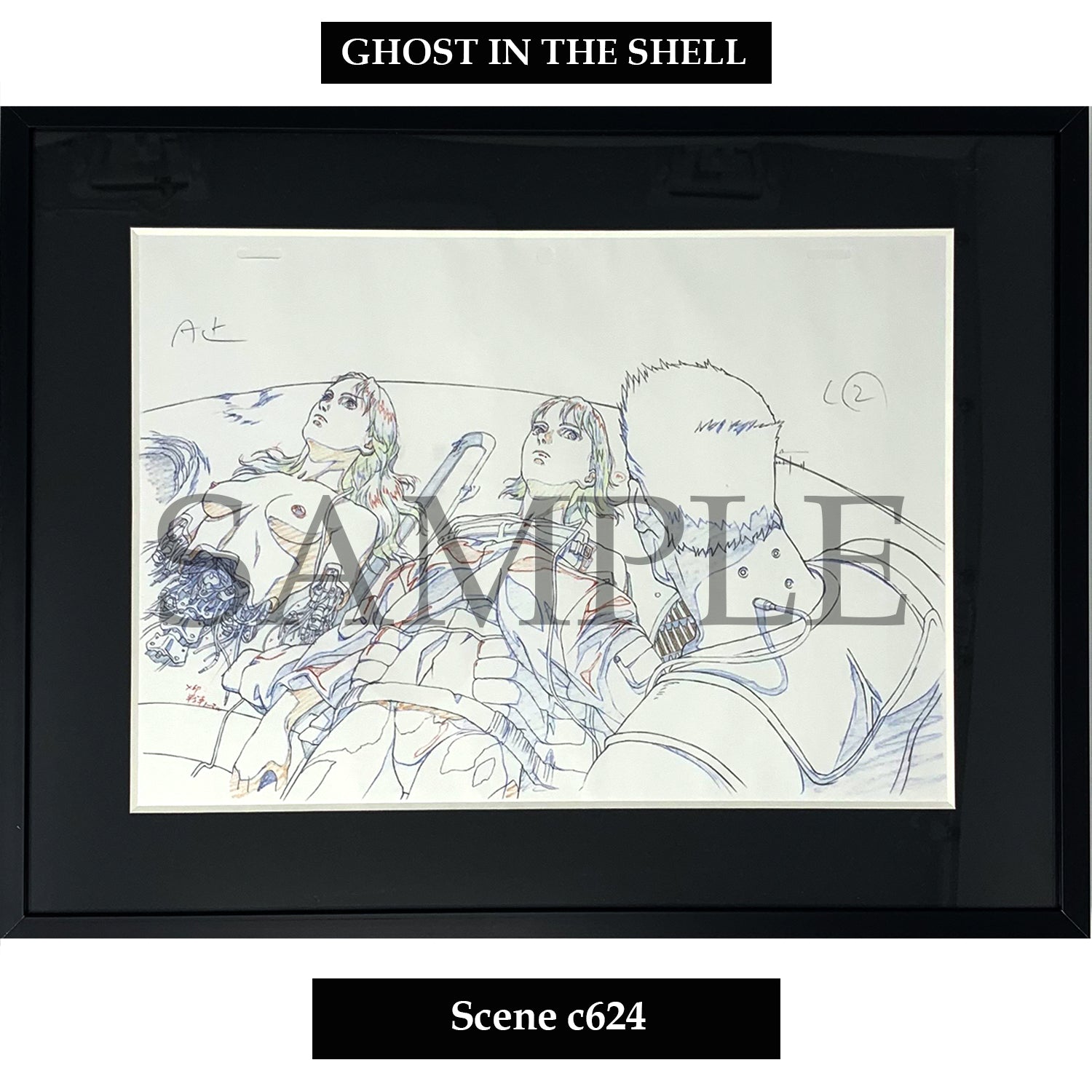 (Goods - Art Print) [Ghost in the Shell] Key Art Reproductions Scene c624 - Fine Arts