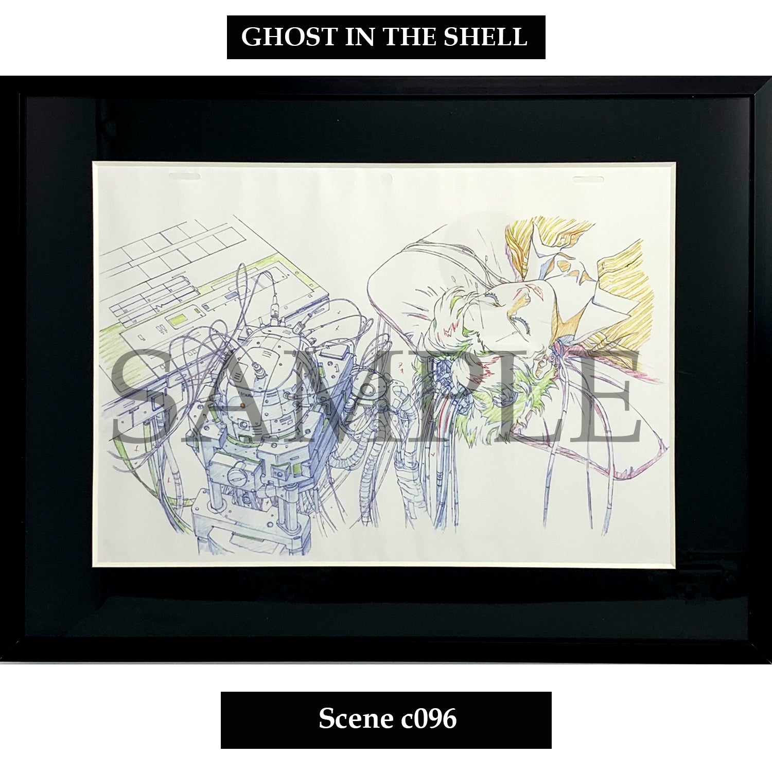 (Goods - Art Print) [Ghost in the Shell] Key Art Reproductions Scene c096 - Fine Arts