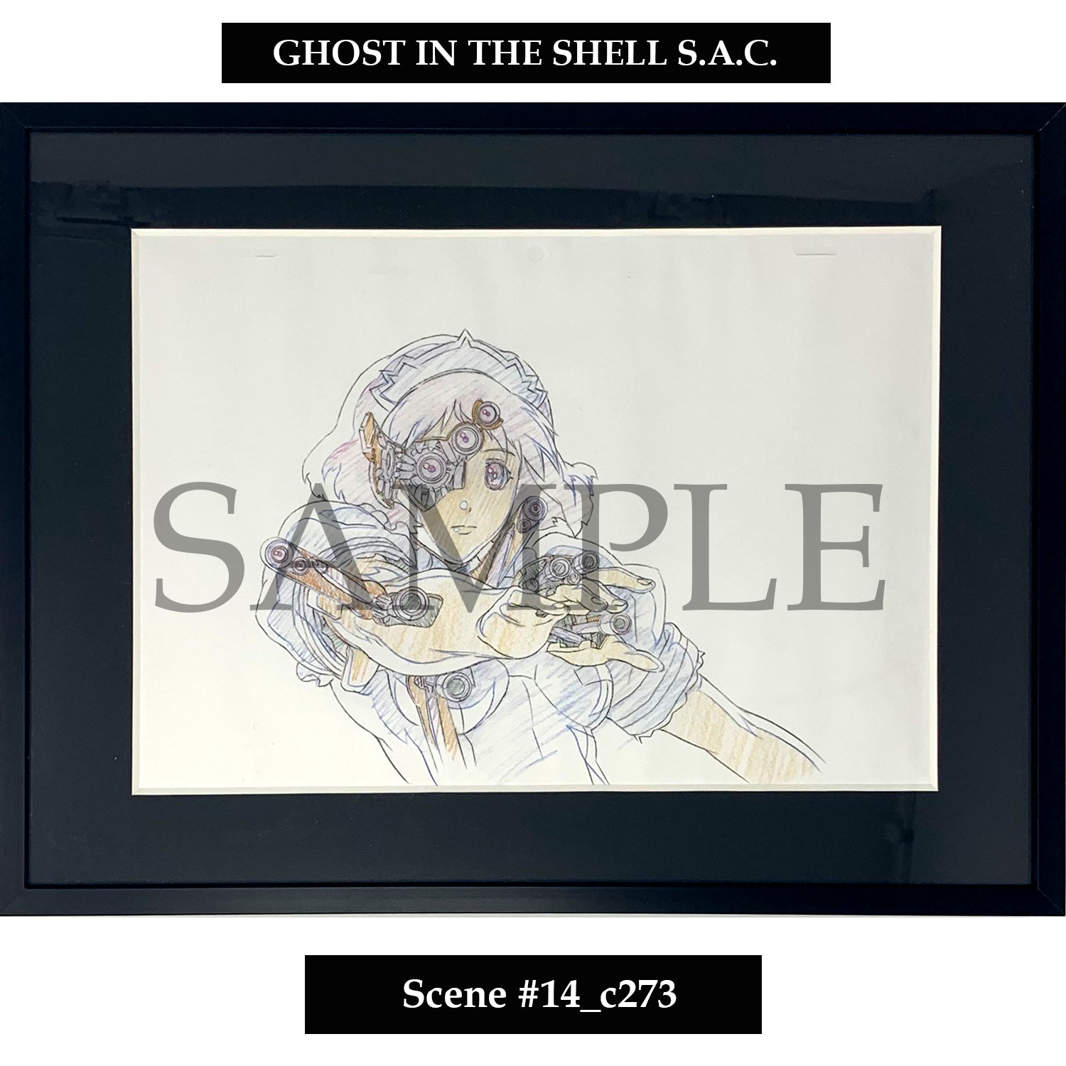 (Goods - Art Print) [Ghost in the Shell] Key Art Reproductions Scene #14_c273 - Fine Arts